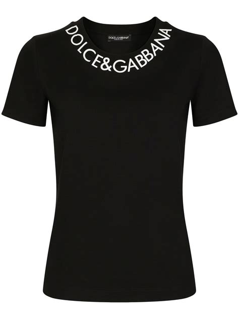 dolce gabbana tishirt donna bianca|dolce gabbana jersey t shirts.